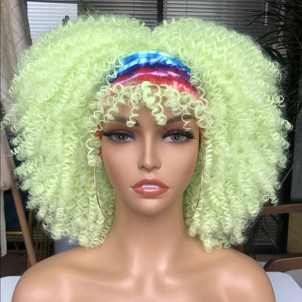 Afro Kinky Curly Wigs - Picture 6 of 10